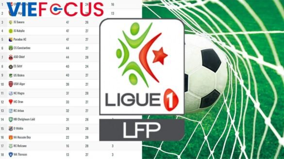 classement ligue 1 algérie